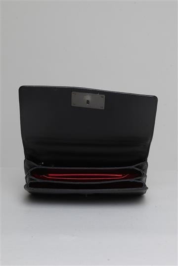 Bolsa Prada Couro , Ferragens , Alça Longa Preta
