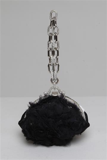 Bolsa Valentino Mini com Pedraria Preto