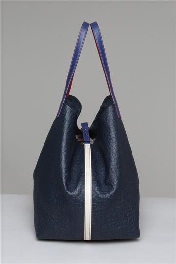 Bolsa Carolina Herrera Monograma Tote Azul