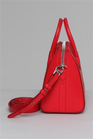 Bolsa Givenchy Couro Alça Crossbody Vermelho