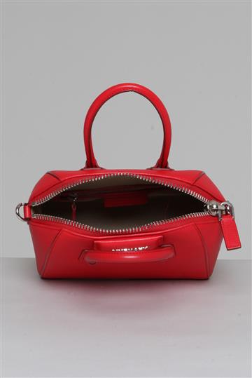 Bolsa Givenchy Couro Alça Crossbody Vermelho