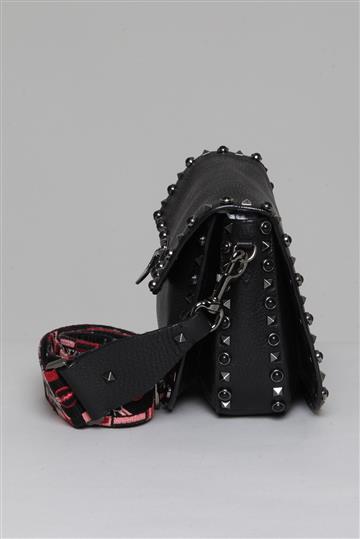 Bolsa Valentino Rolling Rockstud Preta