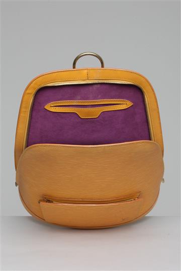 Bolsa Louis Vuitton Mochila Epi Amarelo