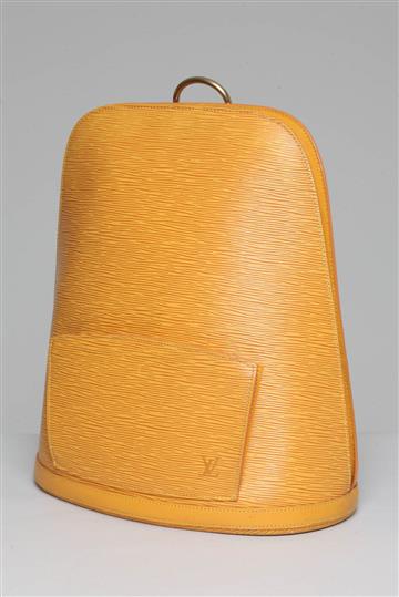Bolsa Louis Vuitton Mochila Epi Amarelo