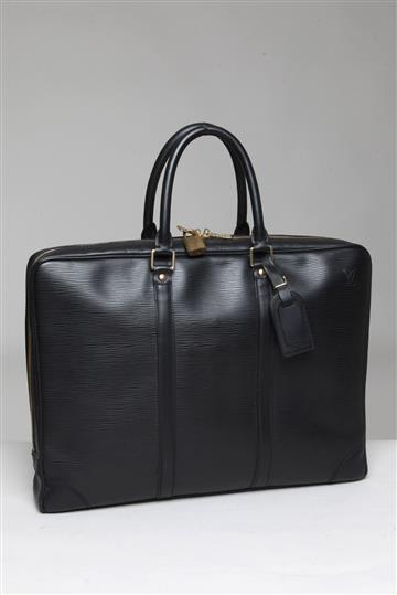 Mala Louis Vuitton Executiva Couro Epi Preta