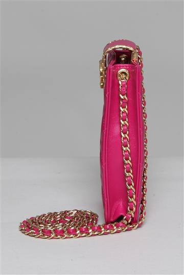 Bolsa Chanel Porta Celular Rosa