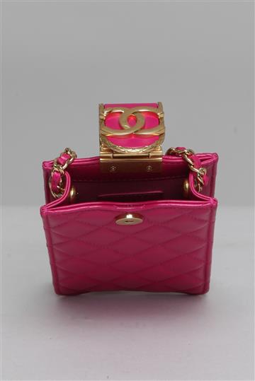 Bolsa Chanel Porta Celular Rosa