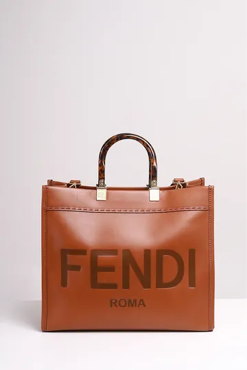 Bolsa Fendi Tote Sunshine Caramelo