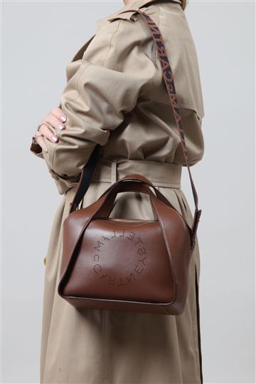 Bolsa Stella Mccartney Transversal Marrom