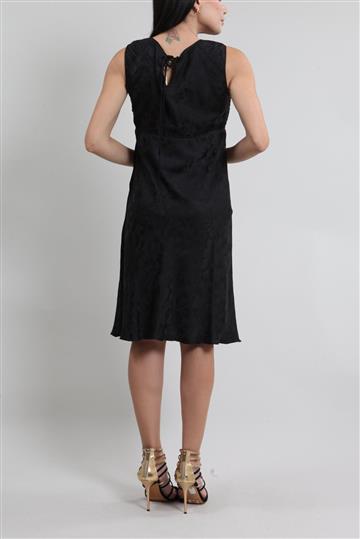 Vestido Cris Barros Seda Preto