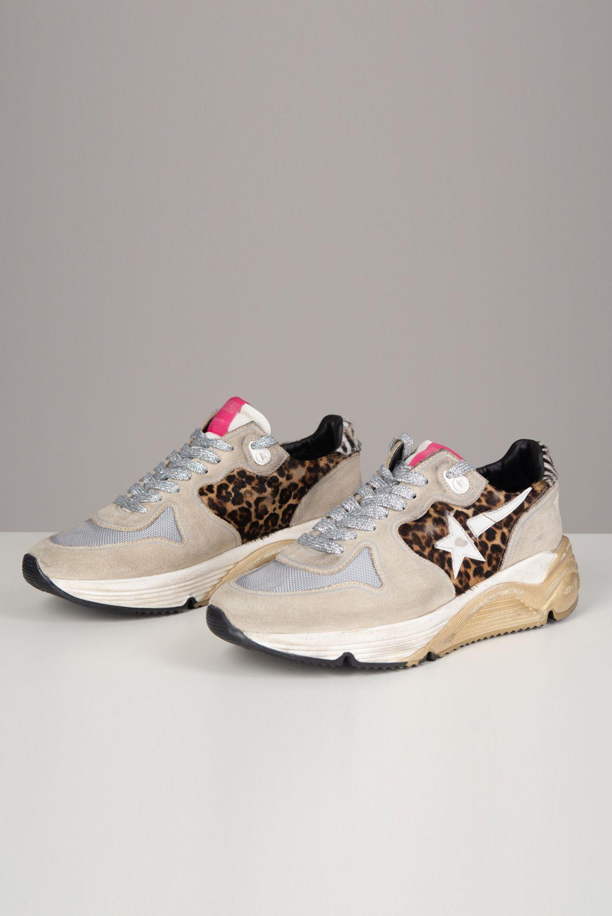 Tênis Golden Goose Animal Print Estampado