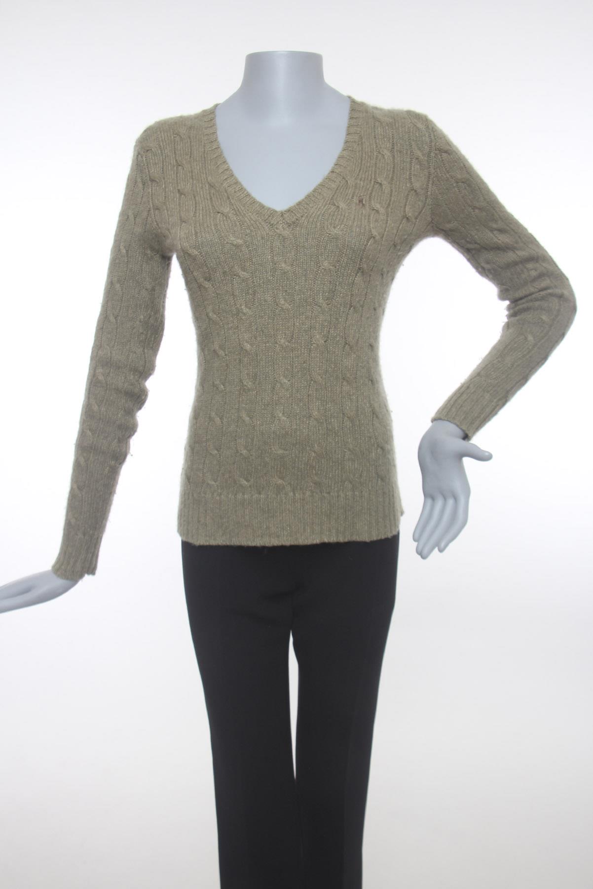 Sueter Ralph Lauren Tranças Verde