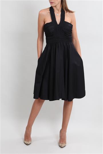 Vestido Diane Von Furstenberg Frente única Preto