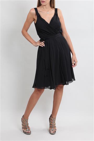 Vestido Diane Von Furstenberg Alça Gorgurão Preto