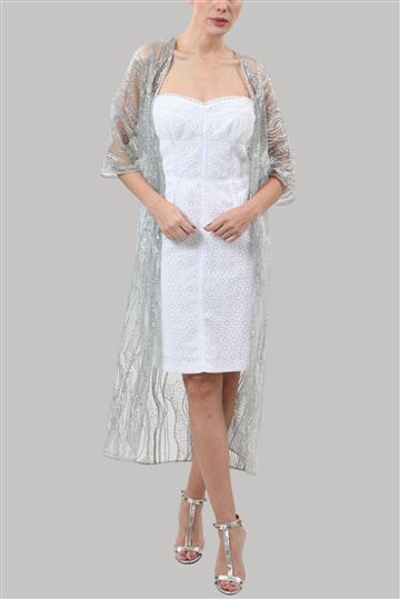 Vestido Renda Jill Stuart Branco