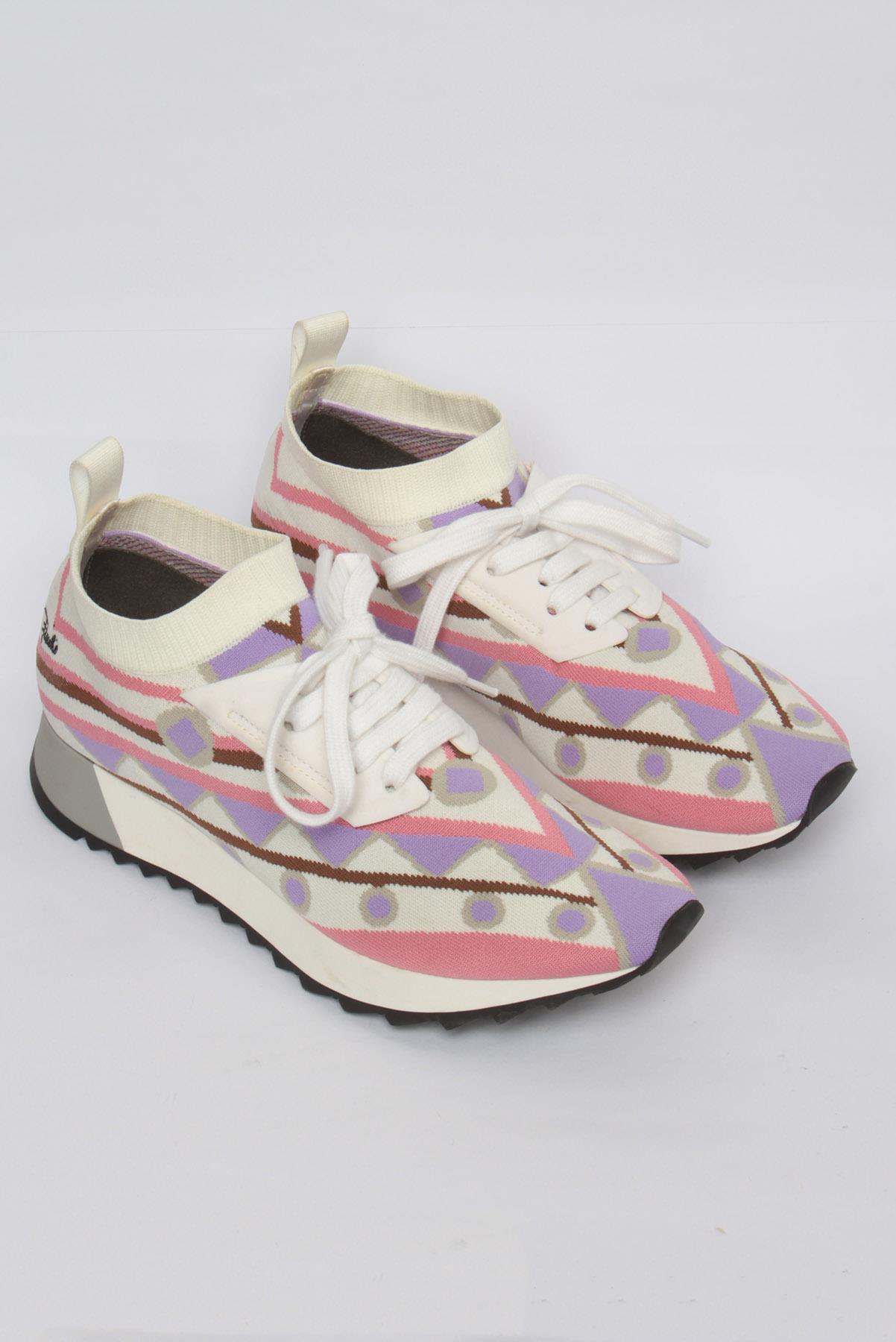 Tênis Emilio Pucci Estampado Colorido