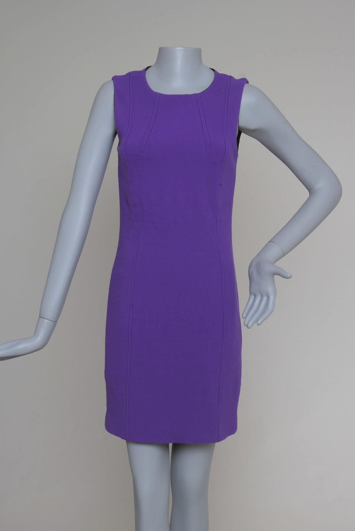 Vestido Versace Tubinho Roxo