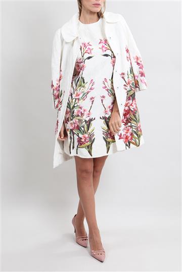 Conjunto Dolce & Gabbana Floral Off-White