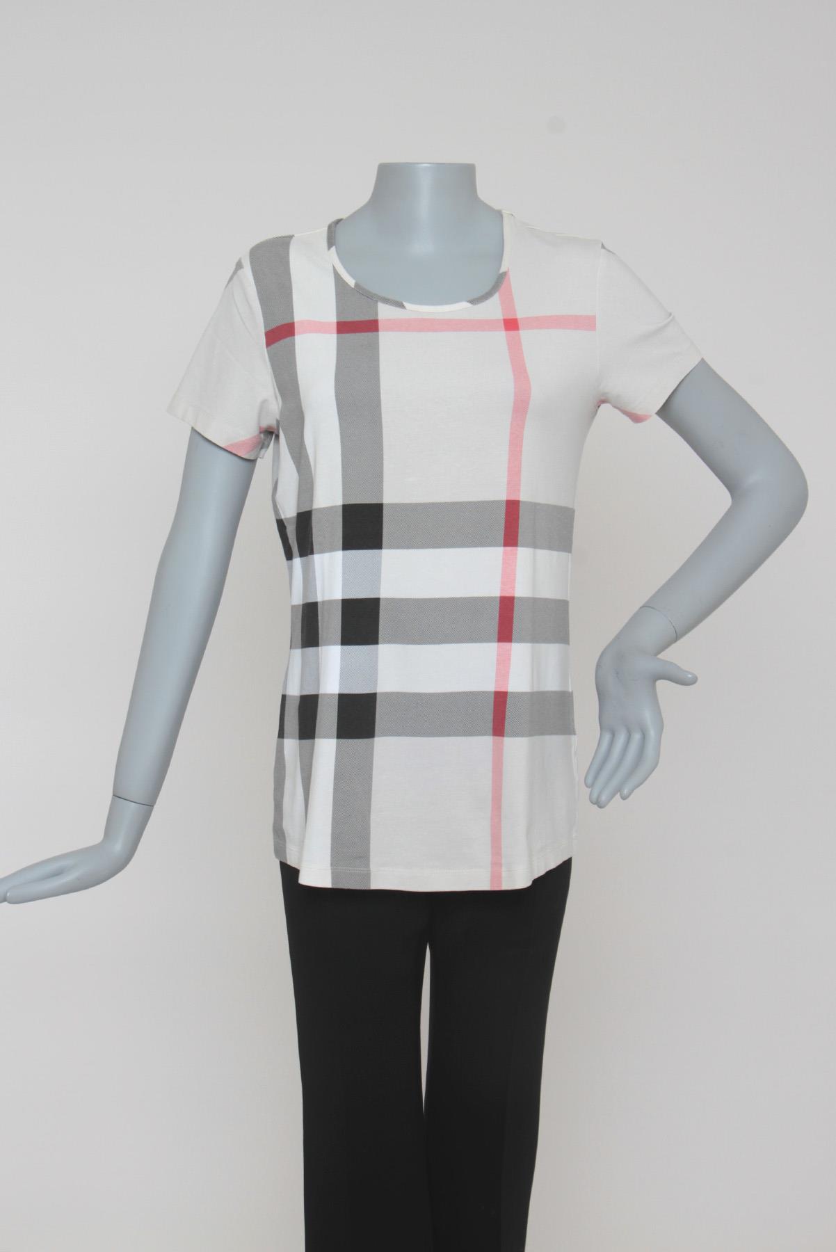 Camiseta Burberry Clássica Bege
