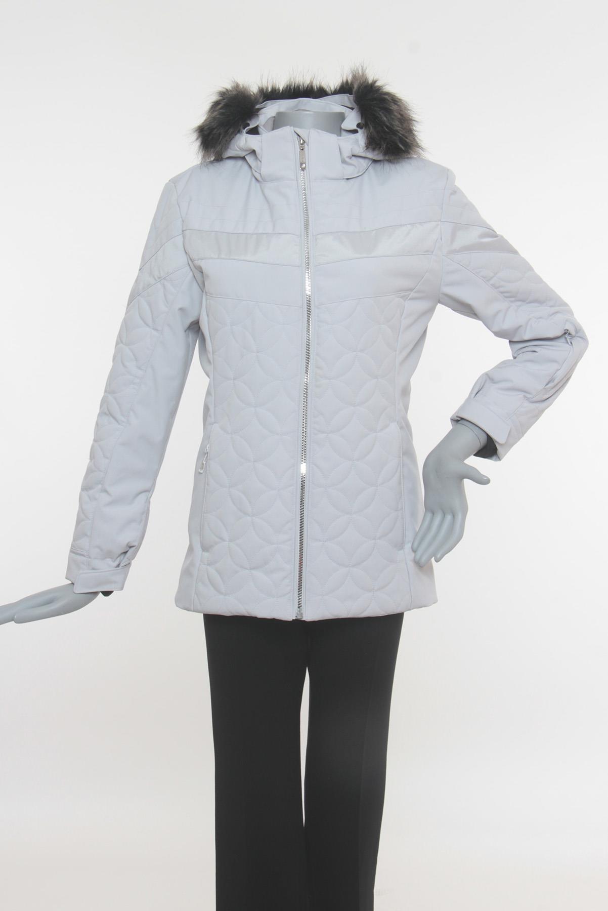 Casaco Descente Cinza Com Capuz