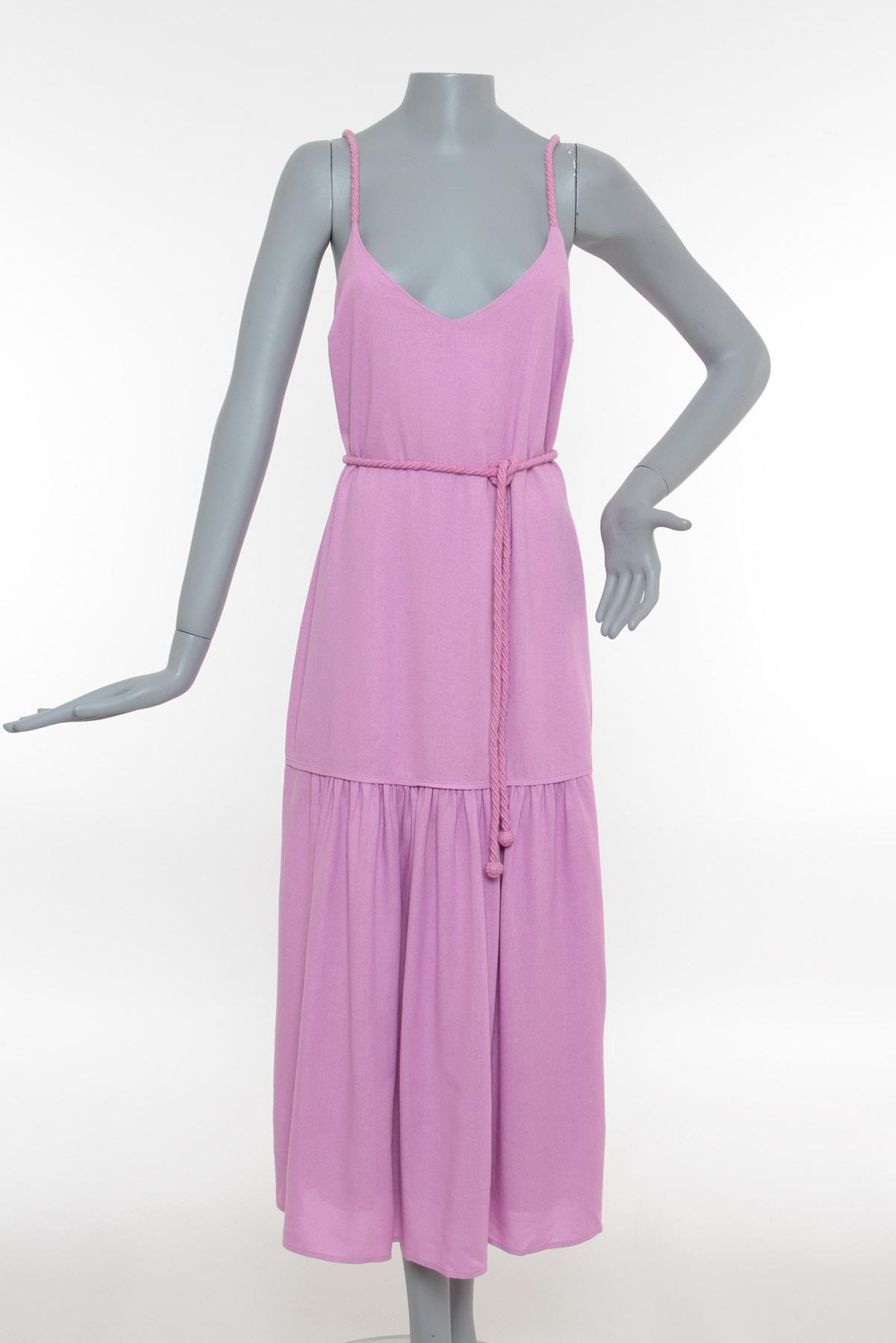 Vestido Clemence Linhão Lilás