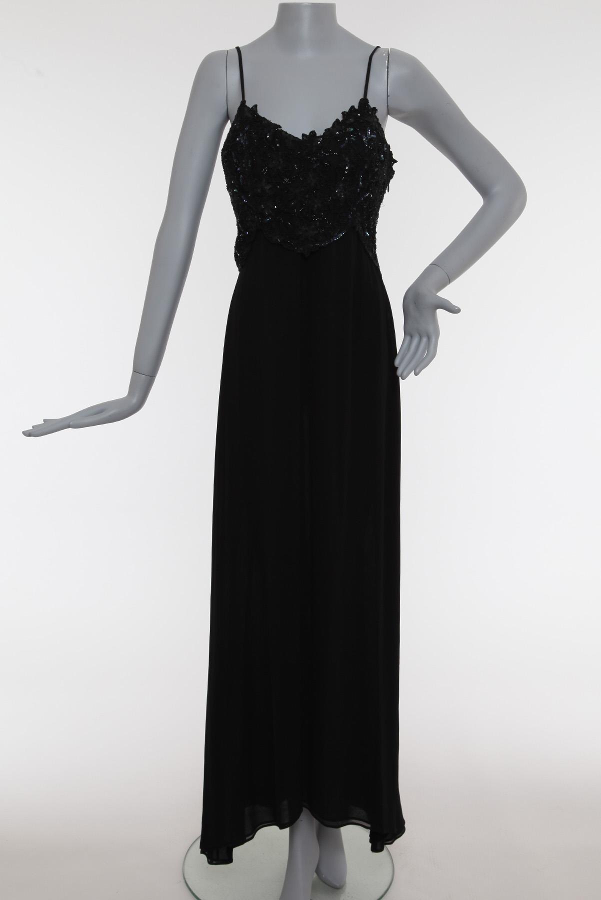 Vestido La Perla Pedraria Preto