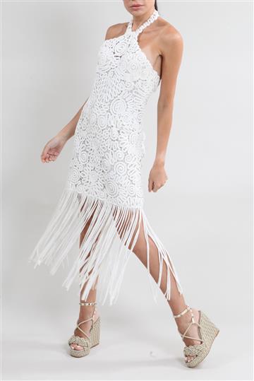 Vestido Jonathan Simkhai Frente Única Branco