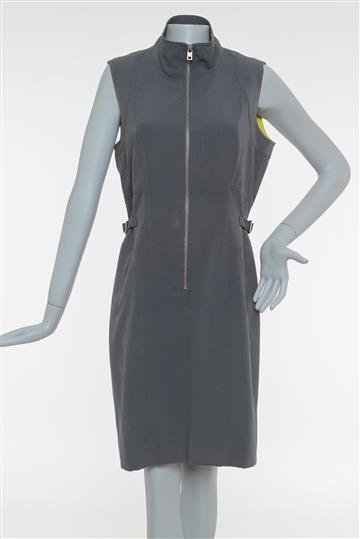 Vestido Andrew Marc Cinza