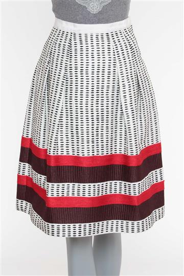 Saia Oscar De La Renta Texturizada Off White