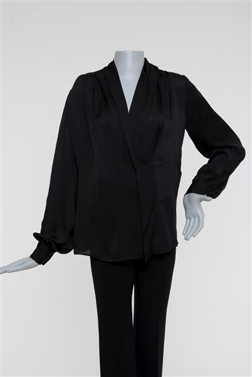Camisa Emilio Pucci Seda Preto