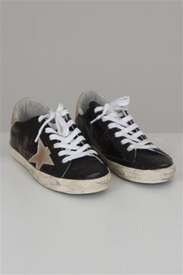 Tênis Golden Goose Croco Marrom