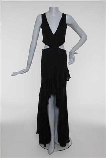 Vestido Achados da New Lurex Preto