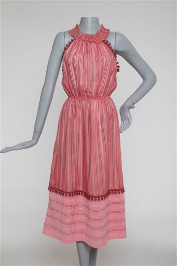 Vestido Lug Von Siga Rosa