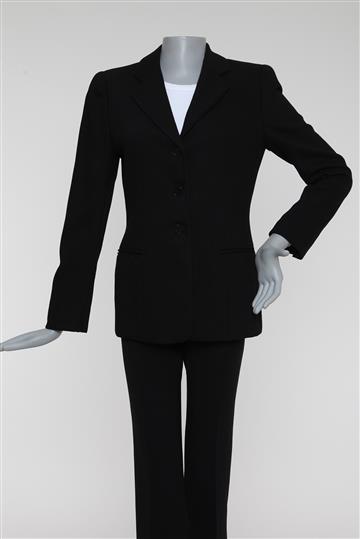 Blazer Giorgio Armani Lã Preto