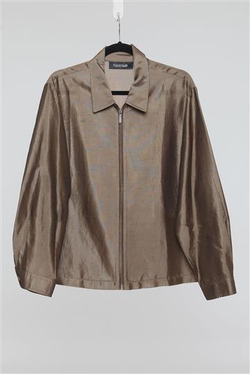 Parka Emanuel Ungaro Manga Longa Marrom