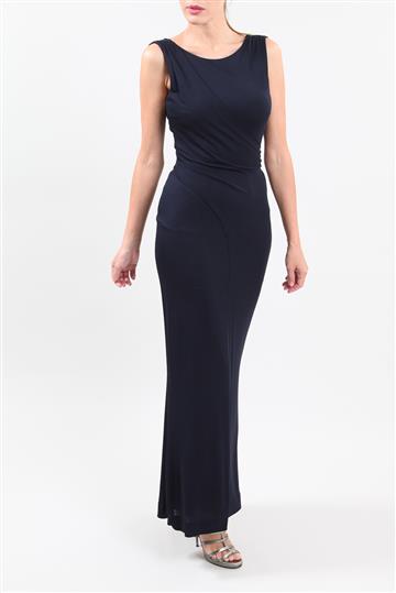 Vestido Chanel Longo  Azul