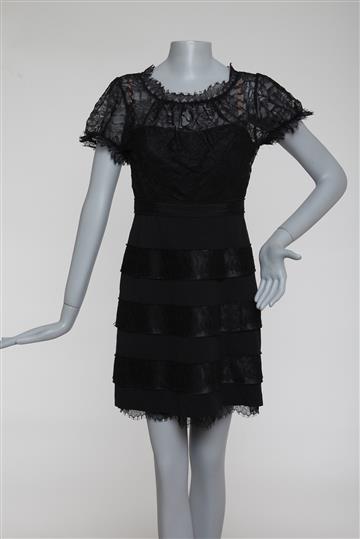 Vestido Achados da New Renda Preto