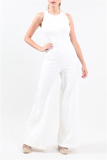 Macacão Alexis Jacquard Branco