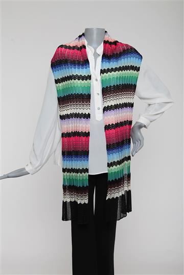 Cachecol Missoni Ondas Colorido