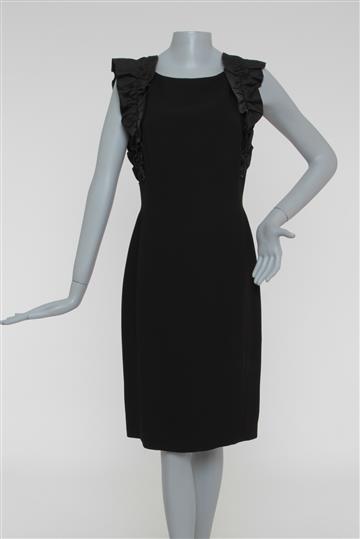 Vestido Tubinho LBD Crepe de seda