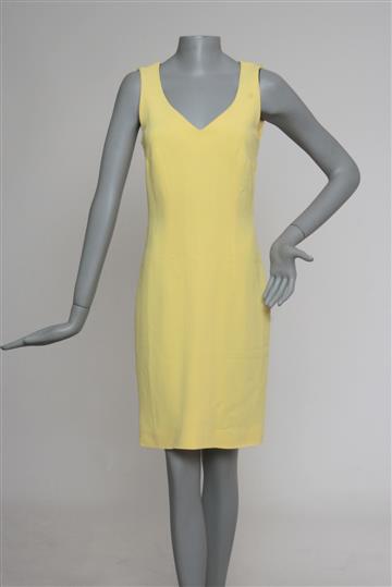 Vestido Tubinho Gai Mattiolo Amarelo