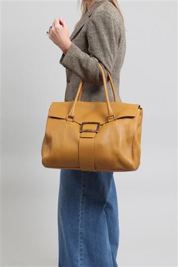 Bolsa Roger Vivier Maxibolsa  Caramelo