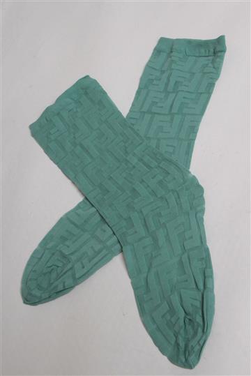 Familia Fendi Meia 3/4 Verde