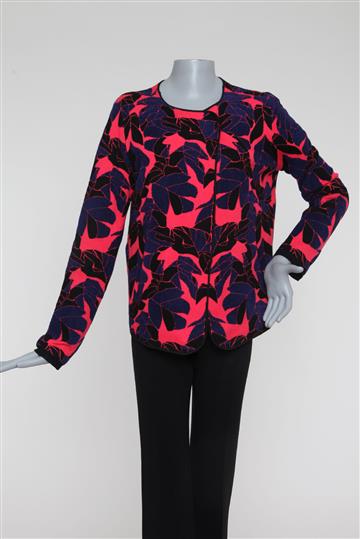 Casaco Armani Jeans Texturizado Aveludado Colorido