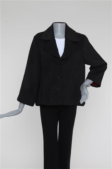 Casaco Mara Mac Lã Cinza