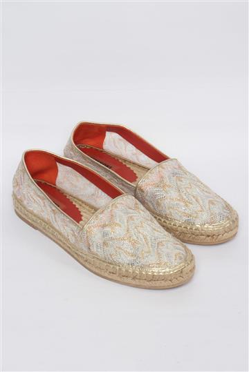 Spadrille Missoni Lurex Dourado