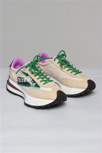 Tênis Stella McCartney Camurça Reclypse Colorido