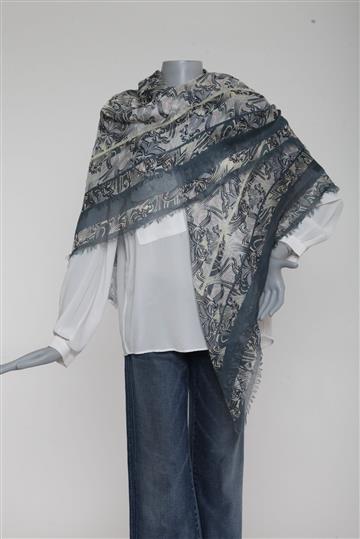 Lenço Missoni Estampado Verde