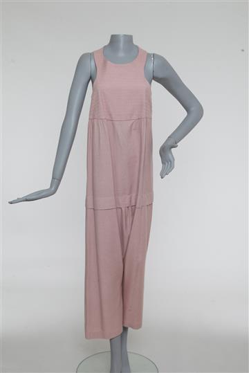 Macacão A. Niemeyer Linho Saruel Rosa