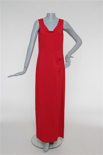 Vestido Ralph Lauren Longo   Vermelho